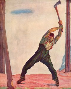 De Houthakker, 1910 door Ferdinand Hodler