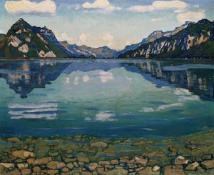 Thunersee met Reflectie, 1904