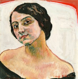 Vrouw met bruin haar, 1913