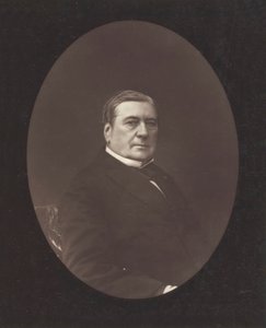 Eugène Labiche, [Franse dramaturg], ca. 1876 door Ferdinand J. Mulnier