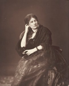 Juliette Lamber, [Franse feministische schrijfster], ca. 1876