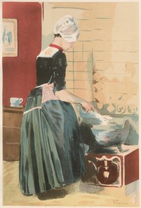 De Dienstmeid door Ferdinand Jean Luigini