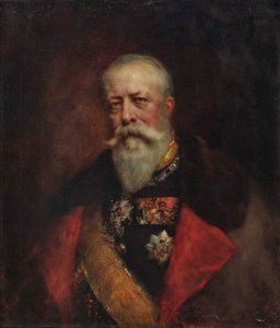 Portret van groothertog Frederik I van Baden 1826-1907