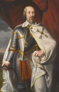 Portret van Heinrich Walpot von Bassenheim, midden 19e eeuw door Ferdinand Müller
