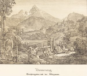 Donderdag - Berchtesgaden en de Watzmannberg