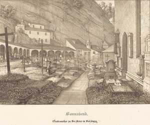 Zaterdag - Begraafplaats van St. Peter in Salzburg