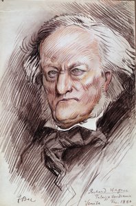 Portret van Richard Wagner