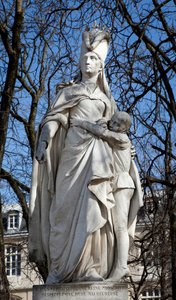 Standbeeld van Margaretha van Anjou door Ferdinand Taulet
