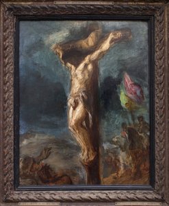 Kruisiging door Ferdinand Victor Eugene Delacroix