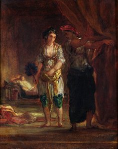 Interieur van een Harem in Oran, c.1847
