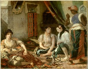 De vrouwen van Algiers in hun appartement