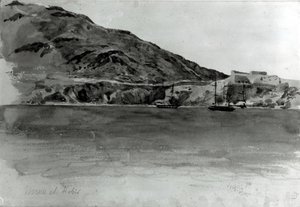 Mers El-Kebir, Algerije door Ferdinand Victor Eugene Delacroix