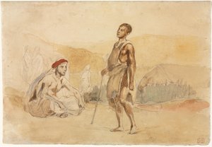 Marokkanen op het Platteland, 1832