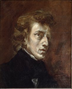 Portret van Frederic Chopin