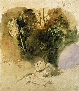 Studie van een Gurkha van het Indiase Leger, 1830