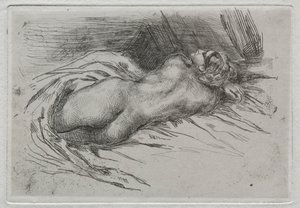 Studie van een Vrouw van Achteren Gezien, 1833