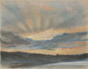 Zonsondergang, c.1850
