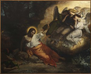 De Agonie in de Tuin door Ferdinand Victor Eugene Delacroix