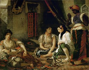 De vrouwen van Algiers in hun appartement