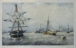 Kronstadt door Ferdinand Victor Perrot