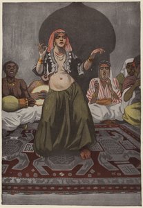 Bauchtanz door Ferdinand von Reznicek