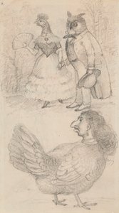 Karikaturen door Ferdinand von Wright
