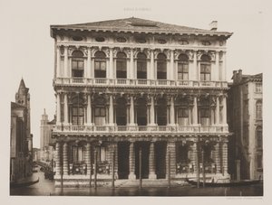 Rezzonico Paleis door Ferdinando Ongania