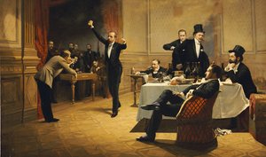 Het dinerfeest, 1837