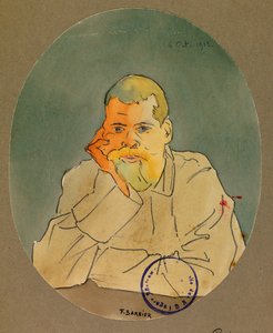 Portret van een Russische gevangene, Gustrow door Fernand Barbier