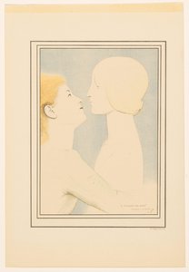 A travers les âges door Fernand Khnopff