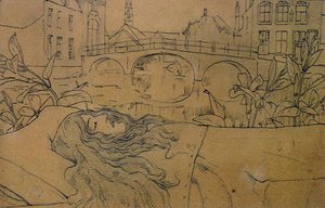 Brugge, De Dood door Fernand Khnopff