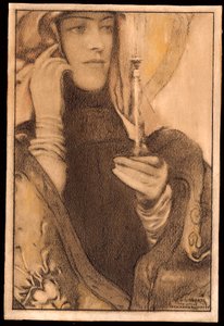 Wierook, 1917 door Fernand Khnopff