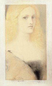 Venetiaanse Herinnering door Fernand Khnopff