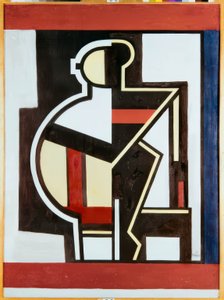 Abstracte compositie door Fernand Leger