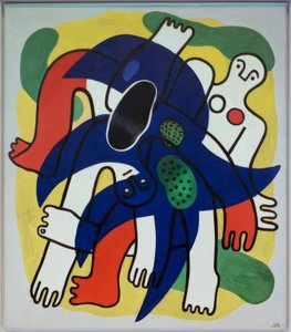 De zeester/ 1942 door Fernand Leger