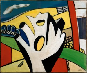 De witte kip door Fernand Leger