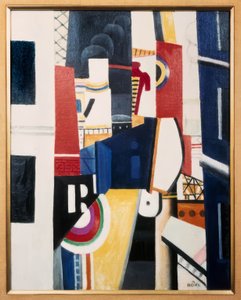 Studie für Die Stadt von Fernand Leger