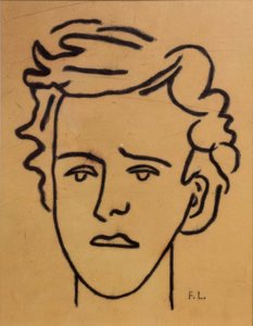 Portret, Arthur Rimbaud Museum, Charleville-Mézières, Ardennen, Frankrijk