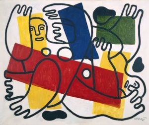 De duikers door Fernand Leger