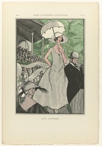 Op de races door Fernand Siméon