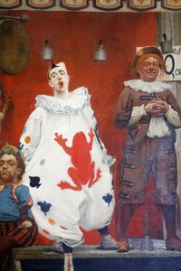 De acrobaten (detail)