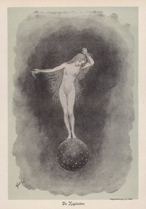 De Bal Loper door Fidus