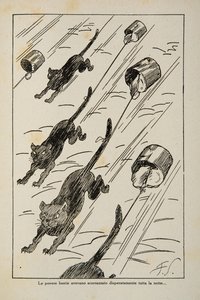 Illustratie uit een kinderboek, ca. 1920-30