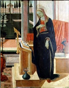 Aankondiging (detail)