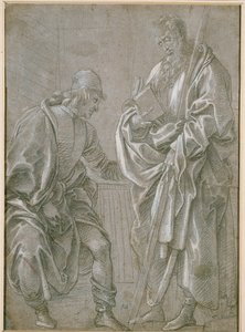 Apostel en jeugd door Filippino Lippi