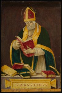 St. Augustinus, ca. 1490