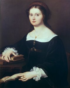 Portret van Costanza Perticari Monti