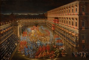 Tornooi van carrousels door Filippo Gagliardi