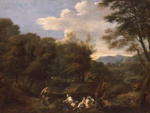 Diana en Actaeon