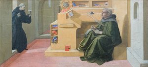 De visie van Sint-Augustinus op de Drie-eenheid door Filippo Lippi